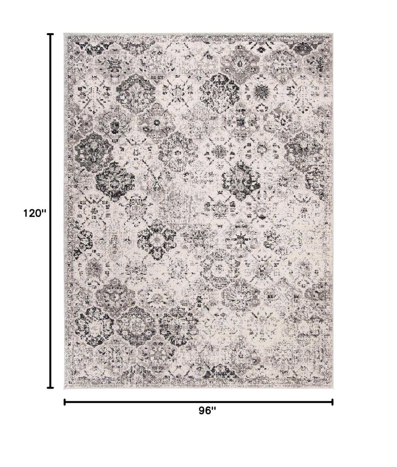 Madison MAD611 Power Loomed Indoor Area Rug - Silver/Grey - 8'x10' - Safavieh