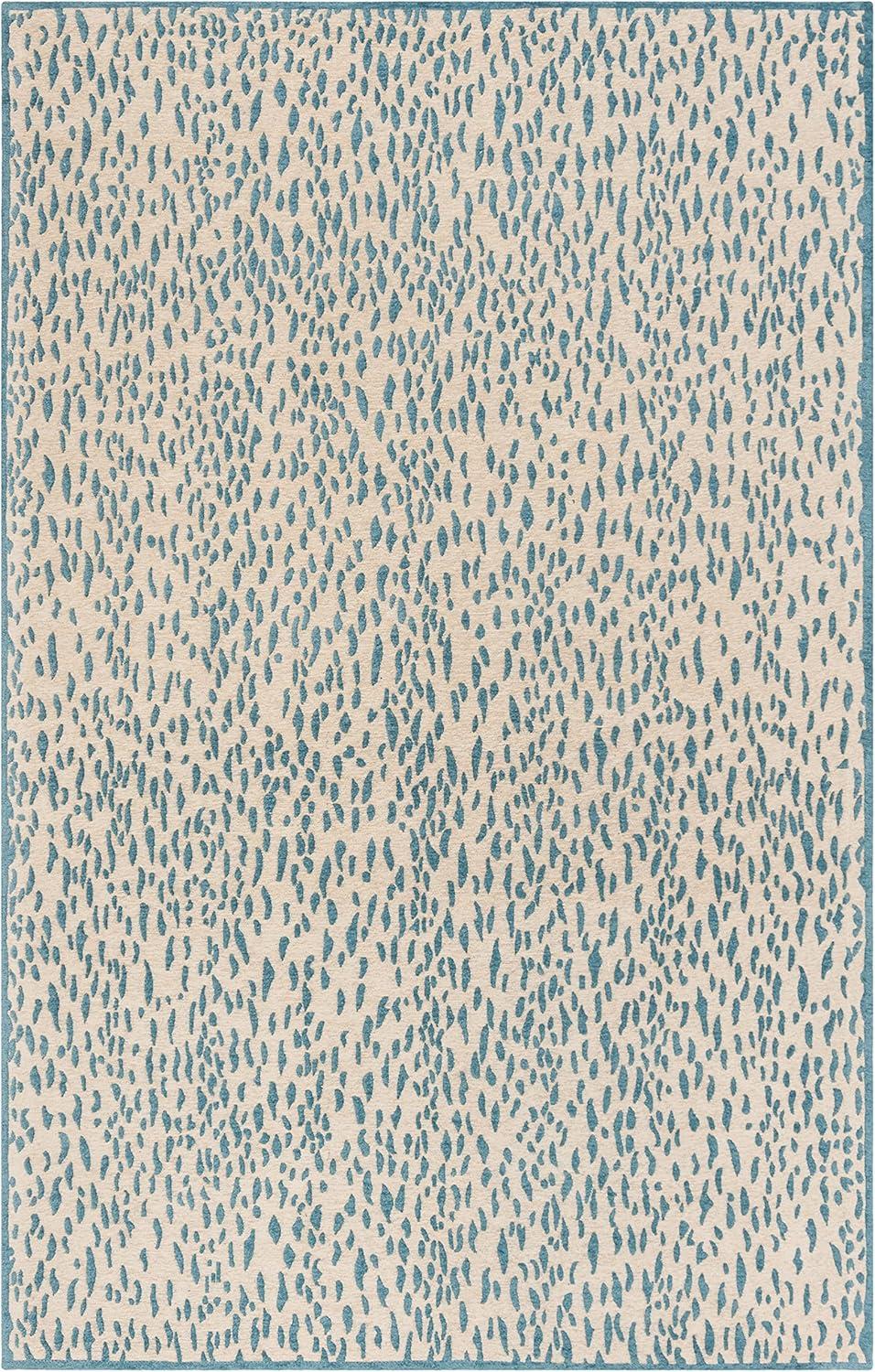 Ankit Flatweave Blue Area Rug