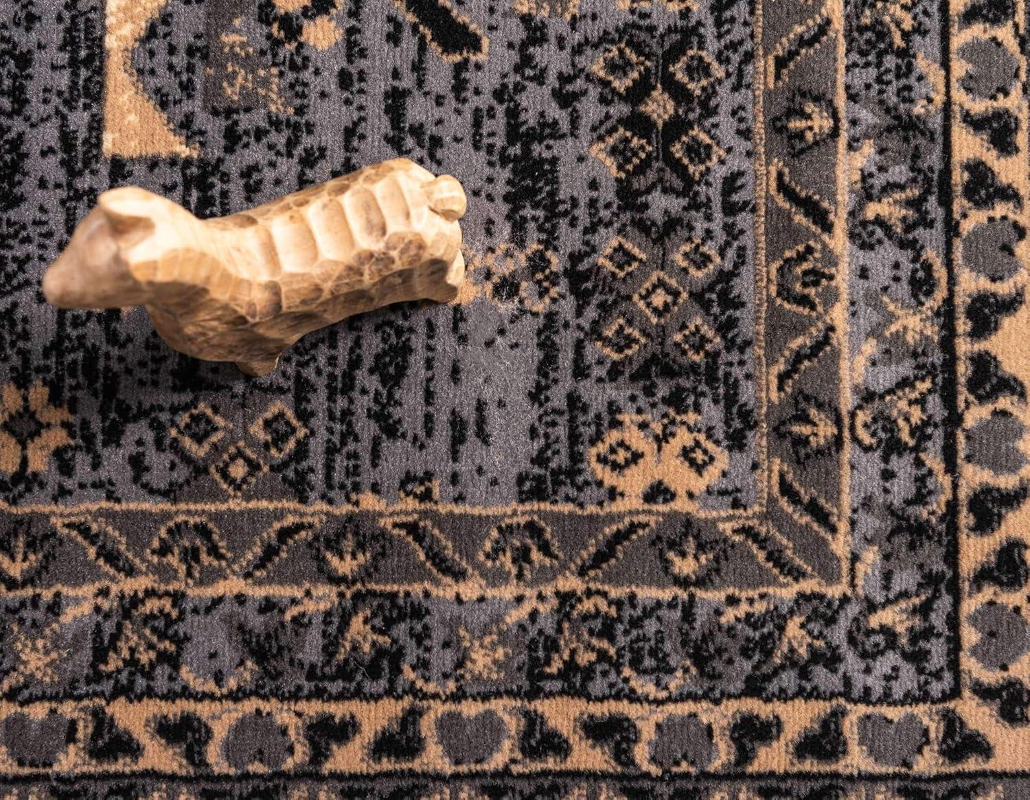 Unique Loom 9' 0 x 12' 0 Gray Taftan Oasis Area Rug