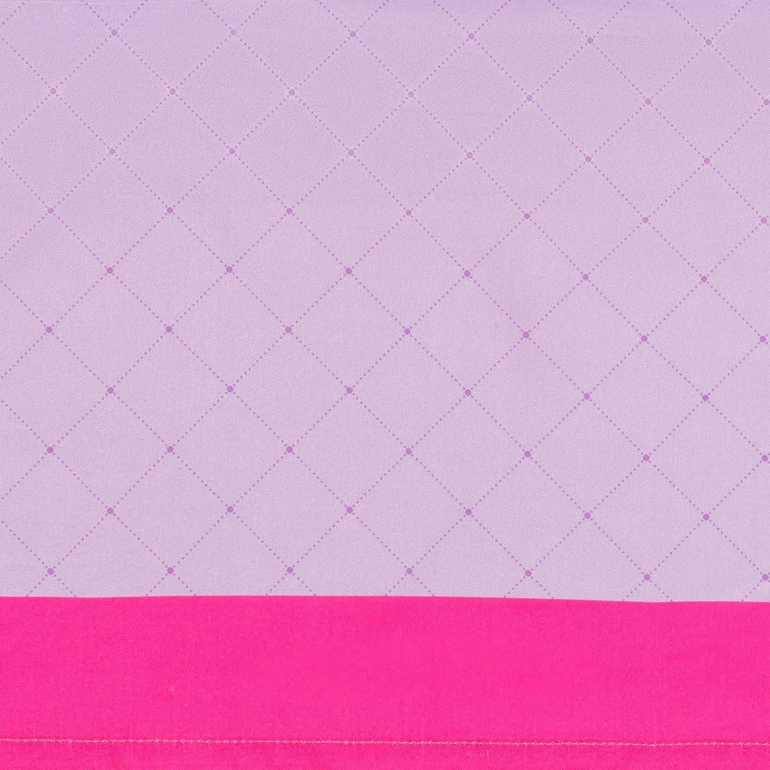 Everyday Kids 3 Piece Girls Crib Bedding Set -Princess Storyland