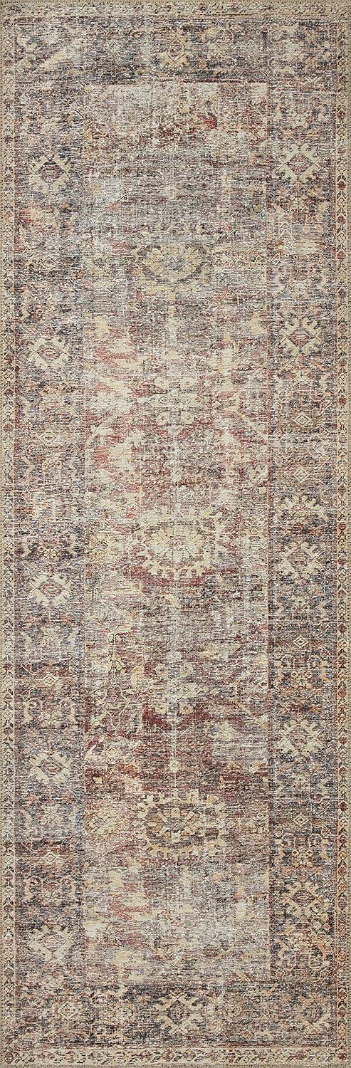 Georgie Oriental Bordeaux/Antique Area Rug