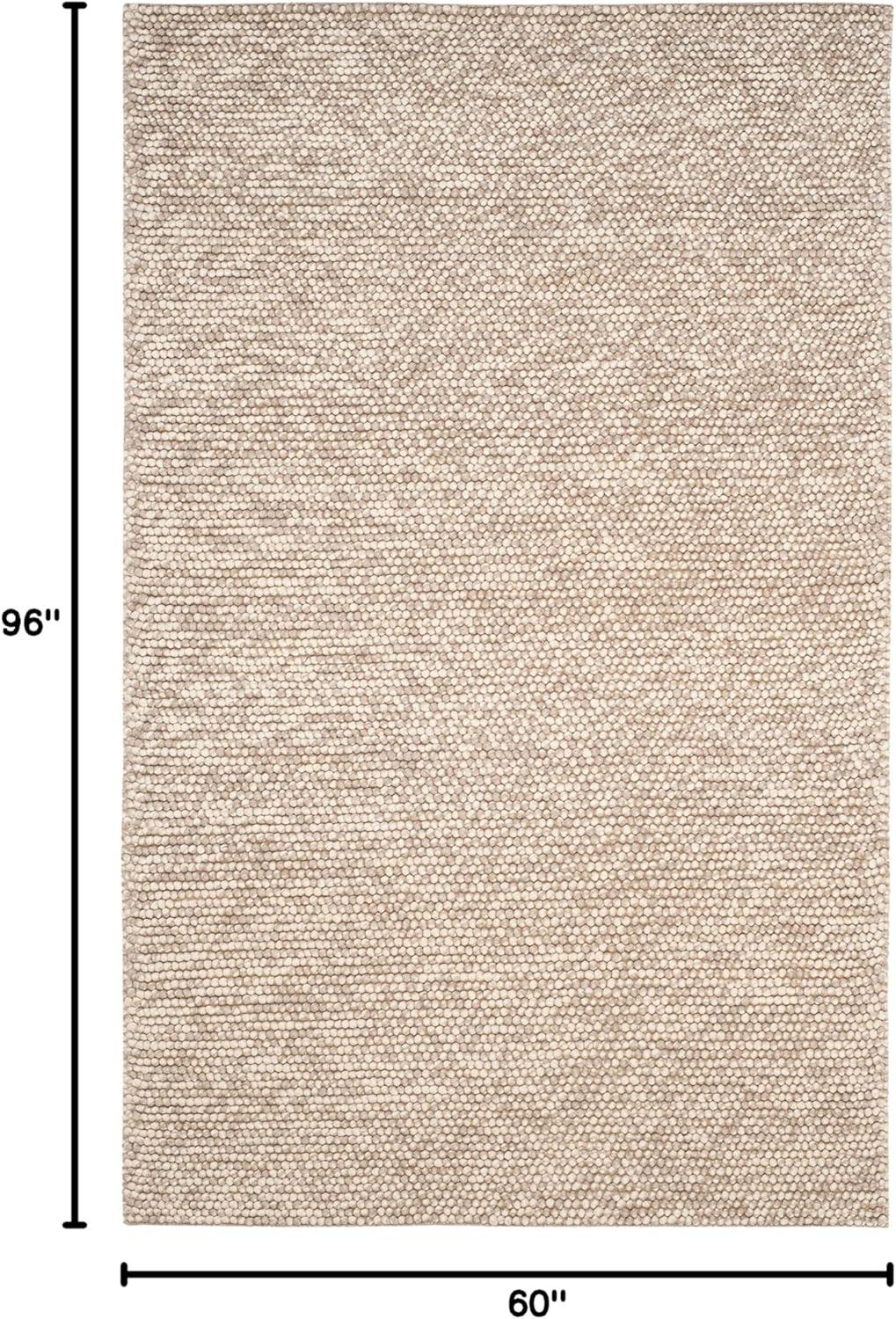 Natura NAT620 Hand Woven Area Rug - Dark Grey - 5'x8' - Safavieh.