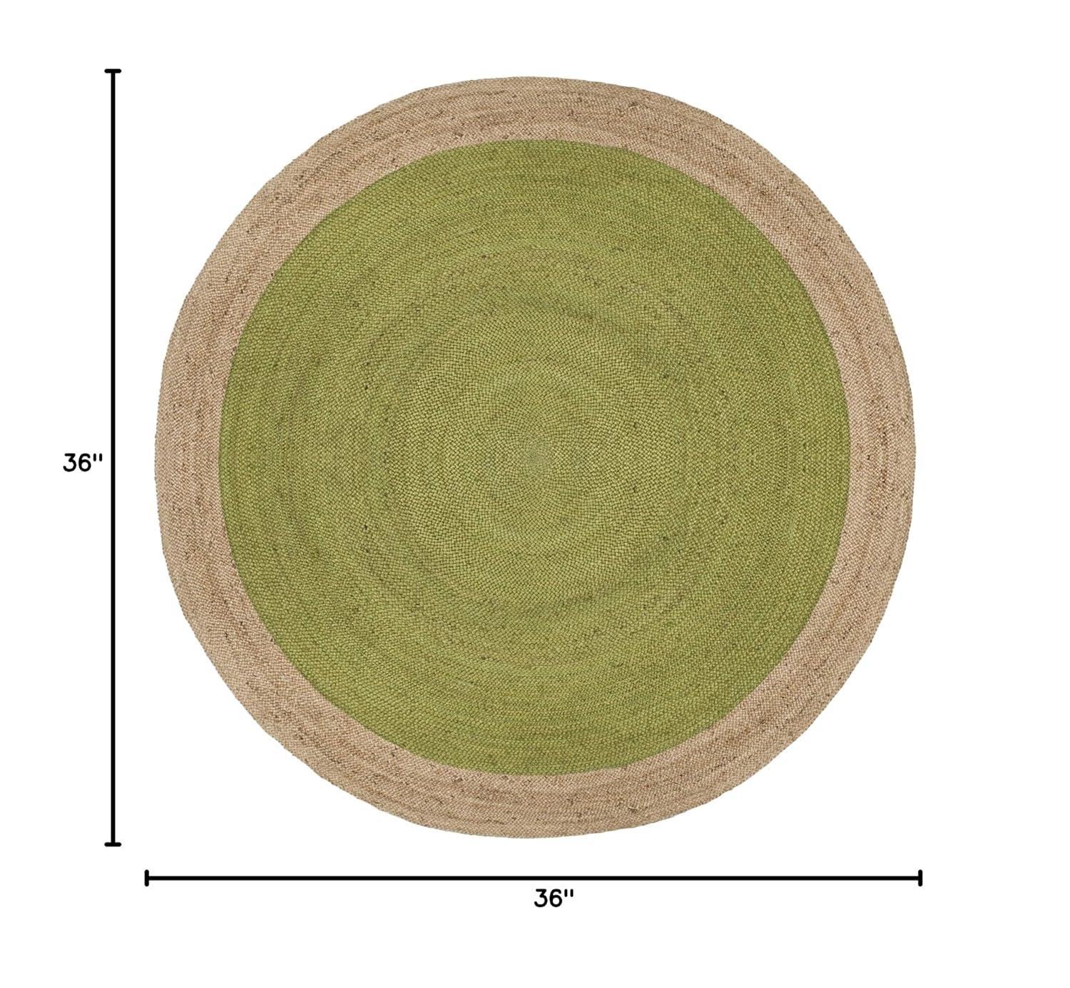 Vicksburg Natural Fiber Hand Woven Jute Solid Color Rug