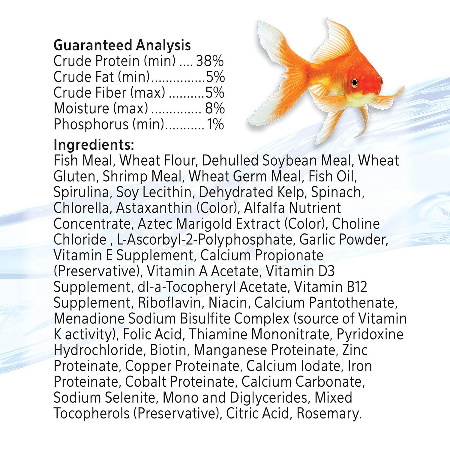 Centaq 158576 2.29 oz Aqueon Goldfish Flakes Food