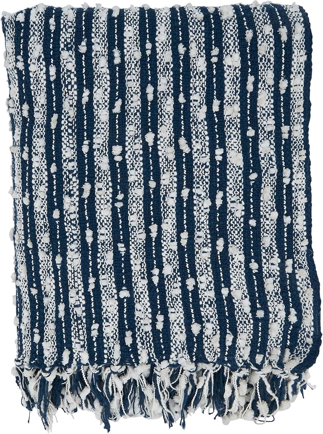 Saro Sevan Collection Hand Woven Throw Blanket