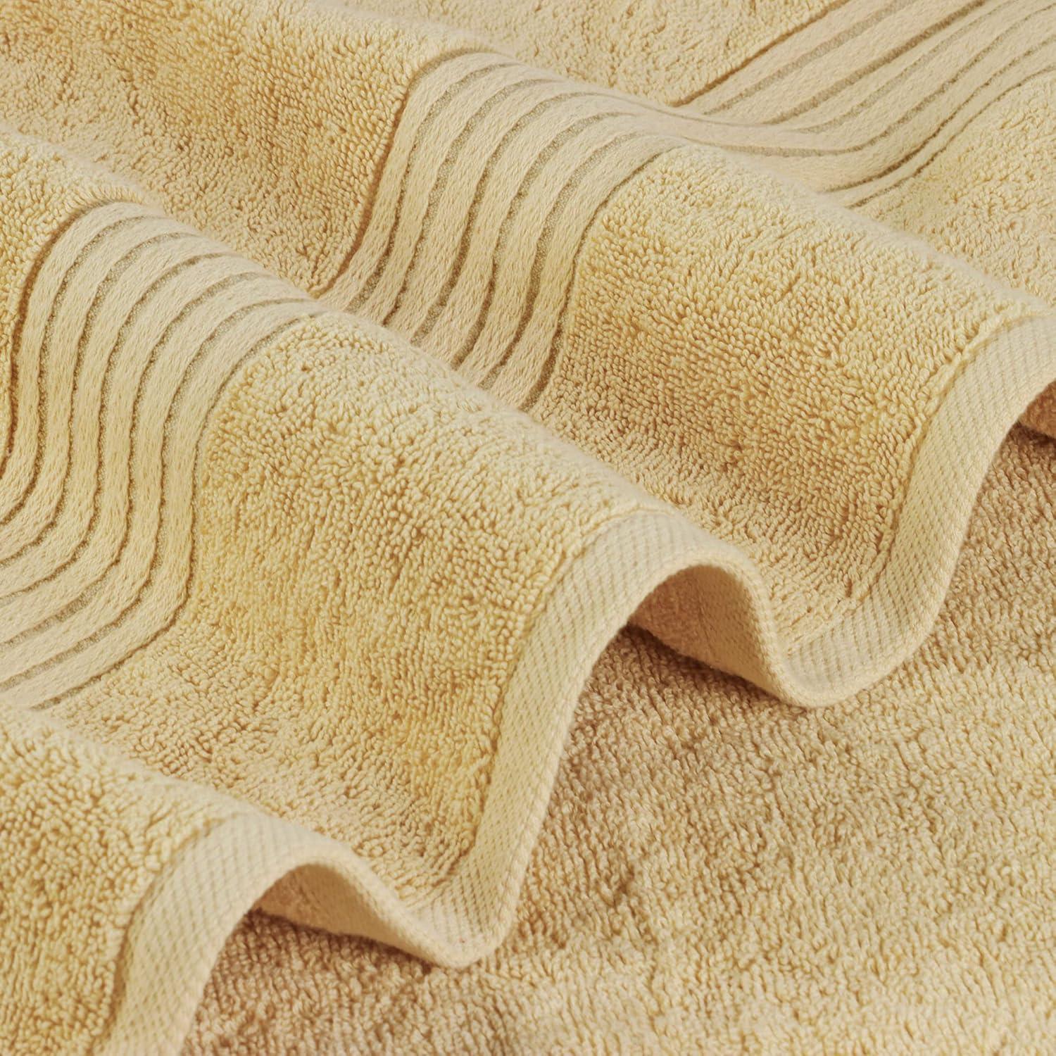 Utopia Towels 4 Pack Bath Towels Set, 27 by 54 Inches, 100% Ring Spun Cotton, Quick Dry, Highly Absorbent, Soft Feel Towels, Perfect for Daily Use, Burgundy