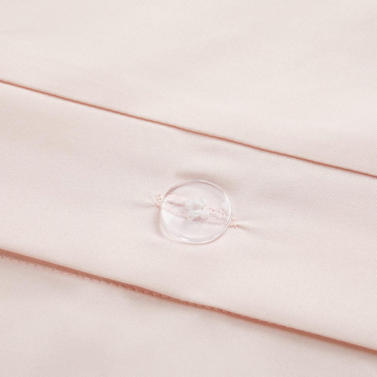 Serta Simply Clean Microfiber 3 Piece Duvet Cover Set