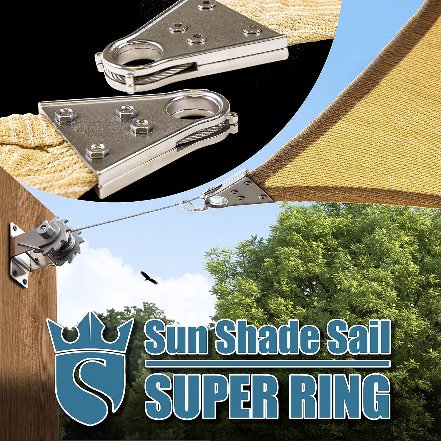 Royal Shade Royal Shade Super Ring Rectangle Shade Sail