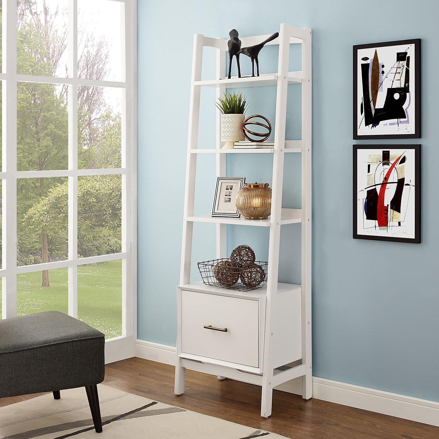 Stiles Narrow Etagere Bookcase