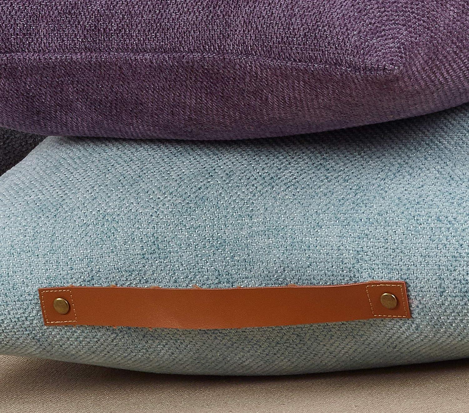 Saro Porter Collection Reversible Throw Pillow