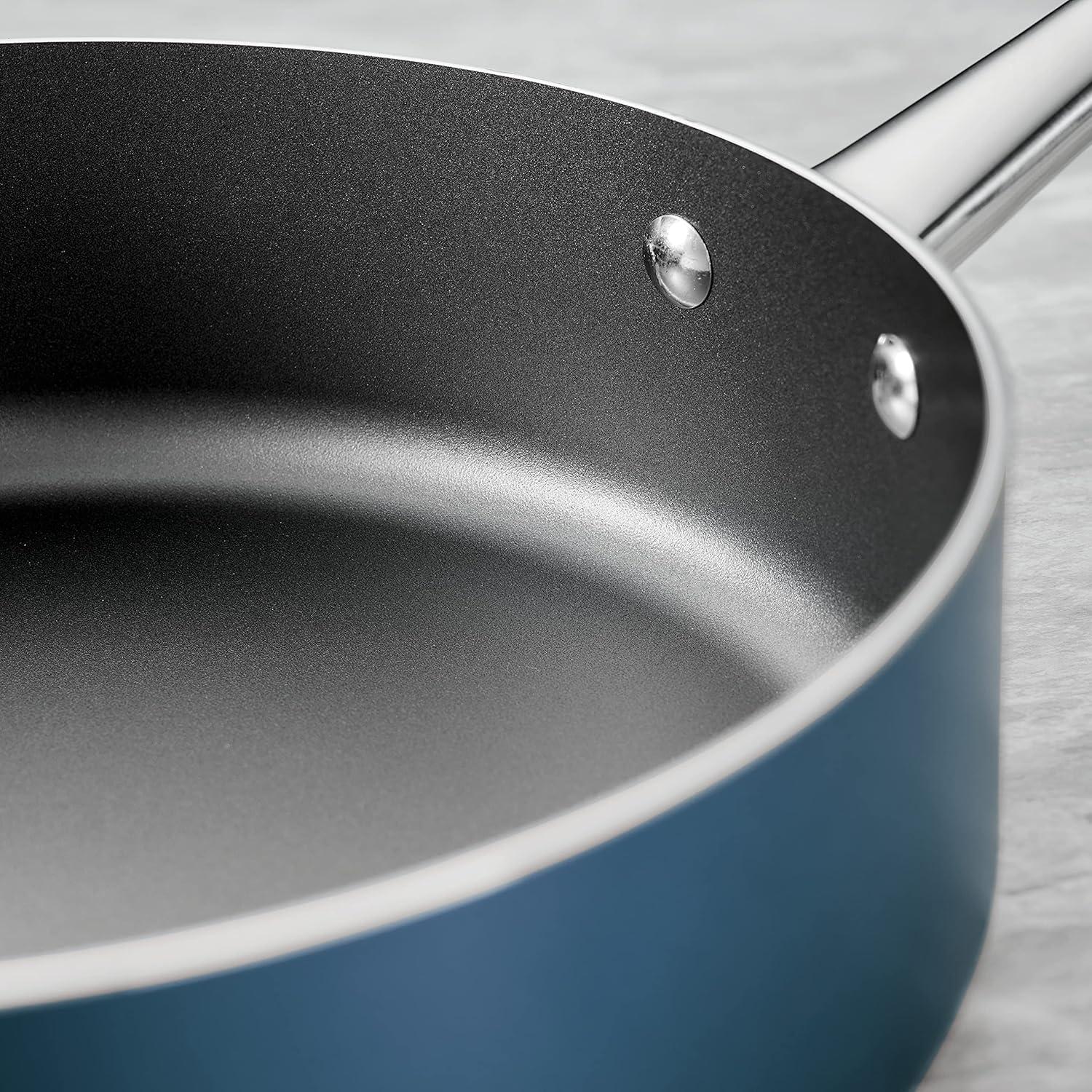 Charcoal Gray 11-Piece Nonstick Aluminum Cookware Set