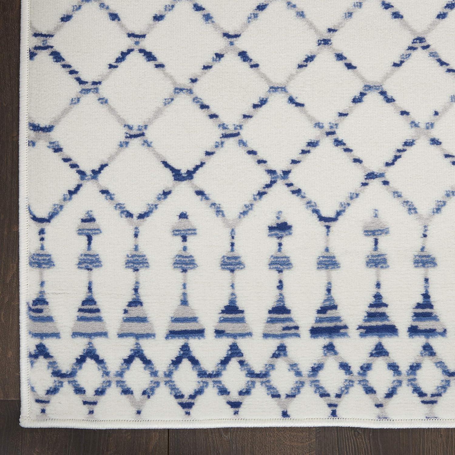 Nourison Whimsicle WHS02 Indoor only Area Rug - Ivory 3' x 5'