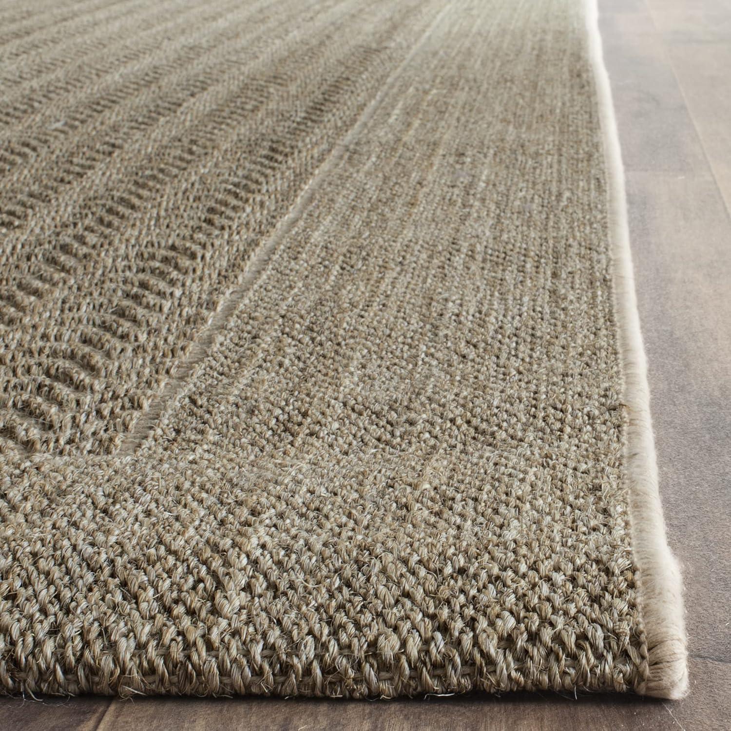 Huxley Sisal PAB321 Power Loomed, Jacquard Weave Indoor Area Rug - 8'x11' - Desert Sand - Safavieh