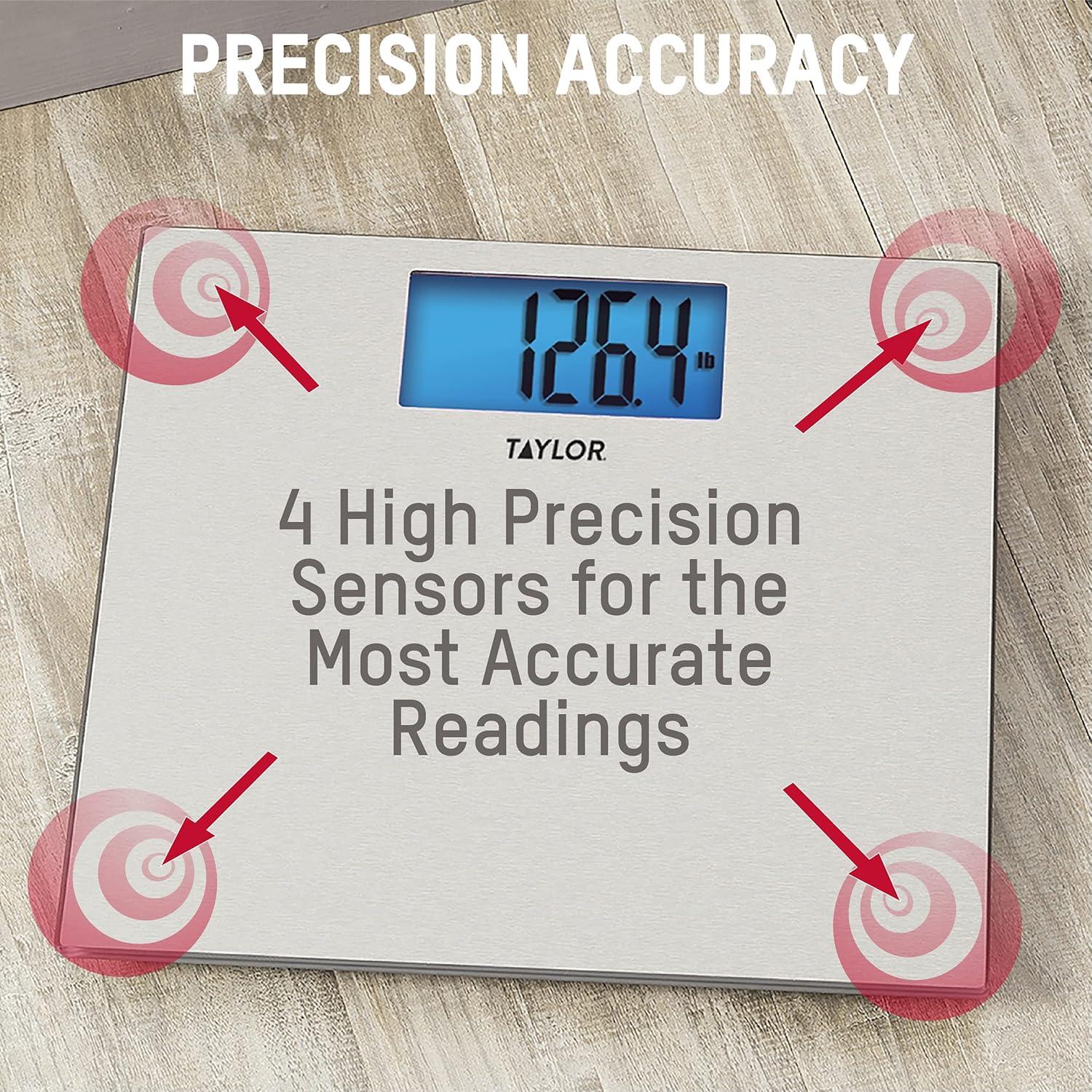 Taylor Digital Thin Stainless Steel Bathroom Scale