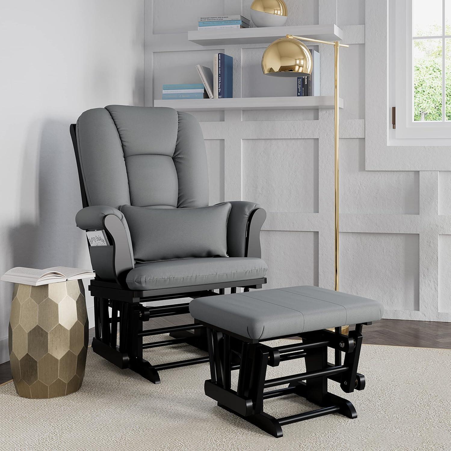 Tuscany Rocking Chair Glider with Ottoman