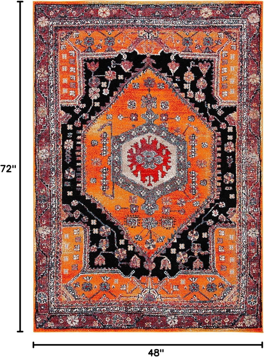 Vintage Hamadan VTH204 Power Loomed Area Rug  - Safavieh