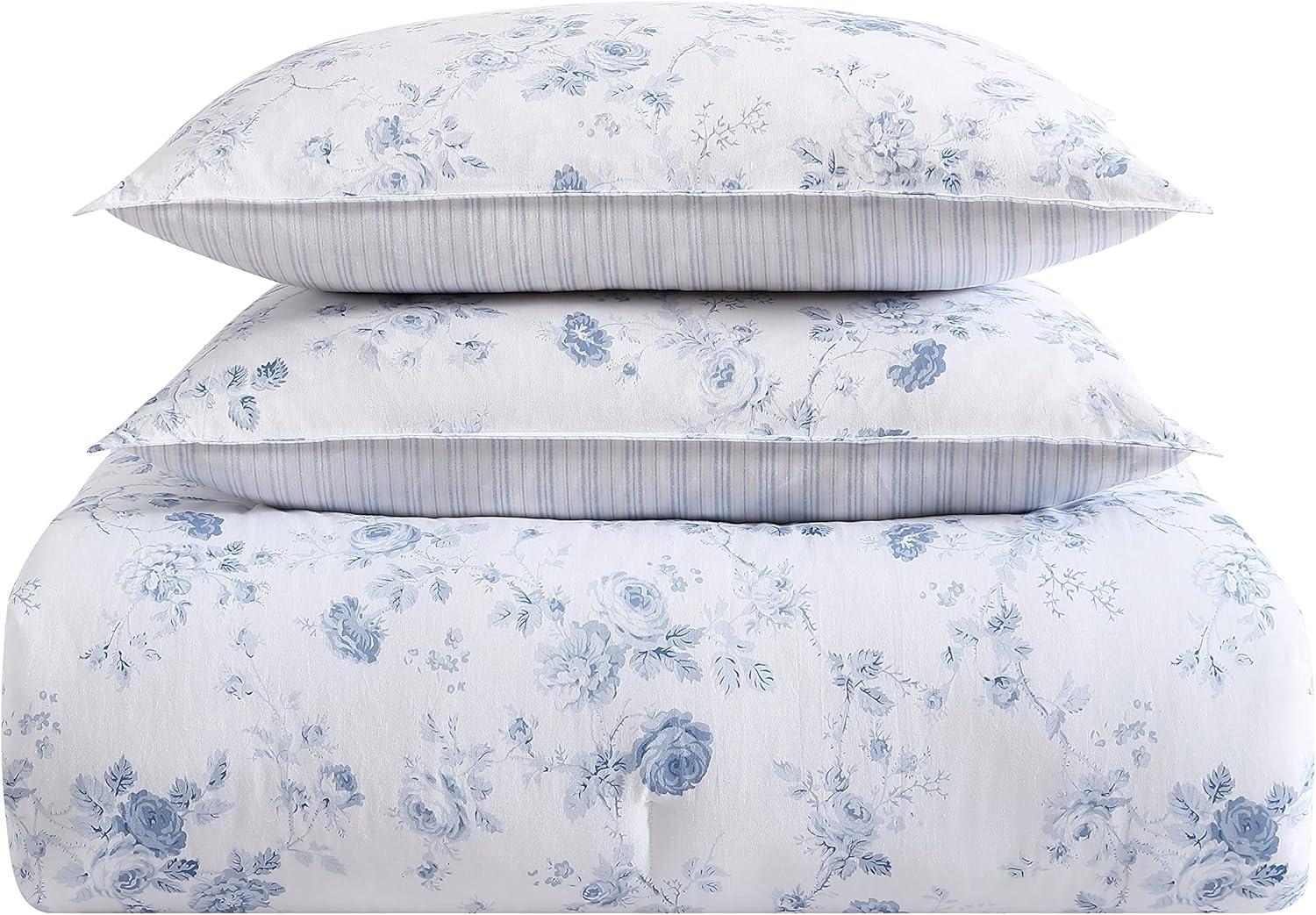 Laura Ashley Belinda Comforter Bedding Set Blue