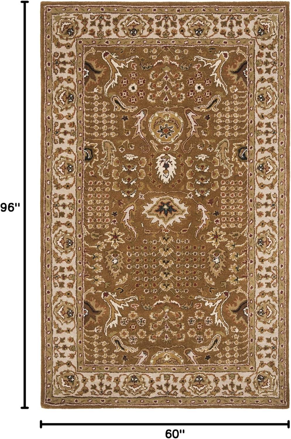 Chattooga Oriental Hand-Tufted Wool Gold Area Rug