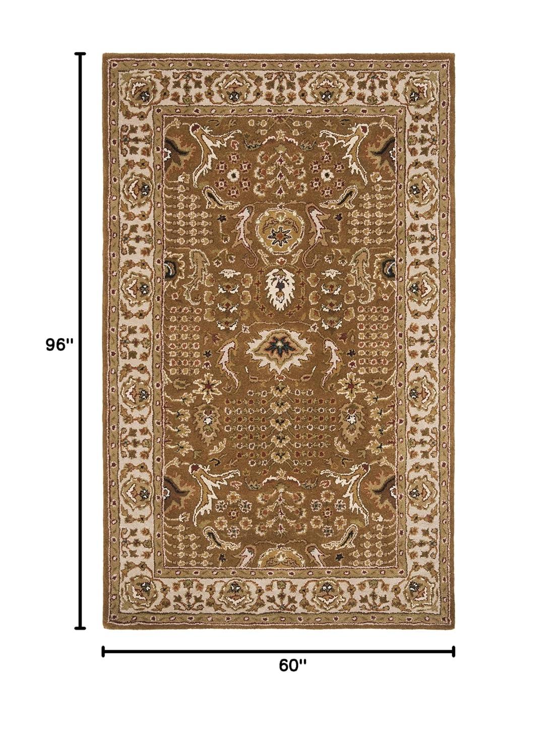 Chattooga Oriental Hand-Tufted Wool Gold Area Rug