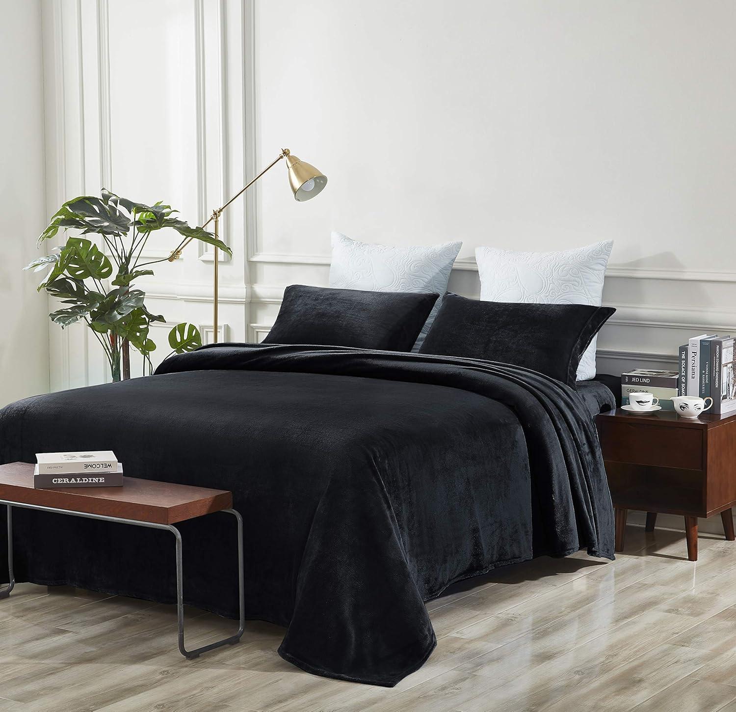 Cozy Fleece Polyester Machine Woven Sheet Set