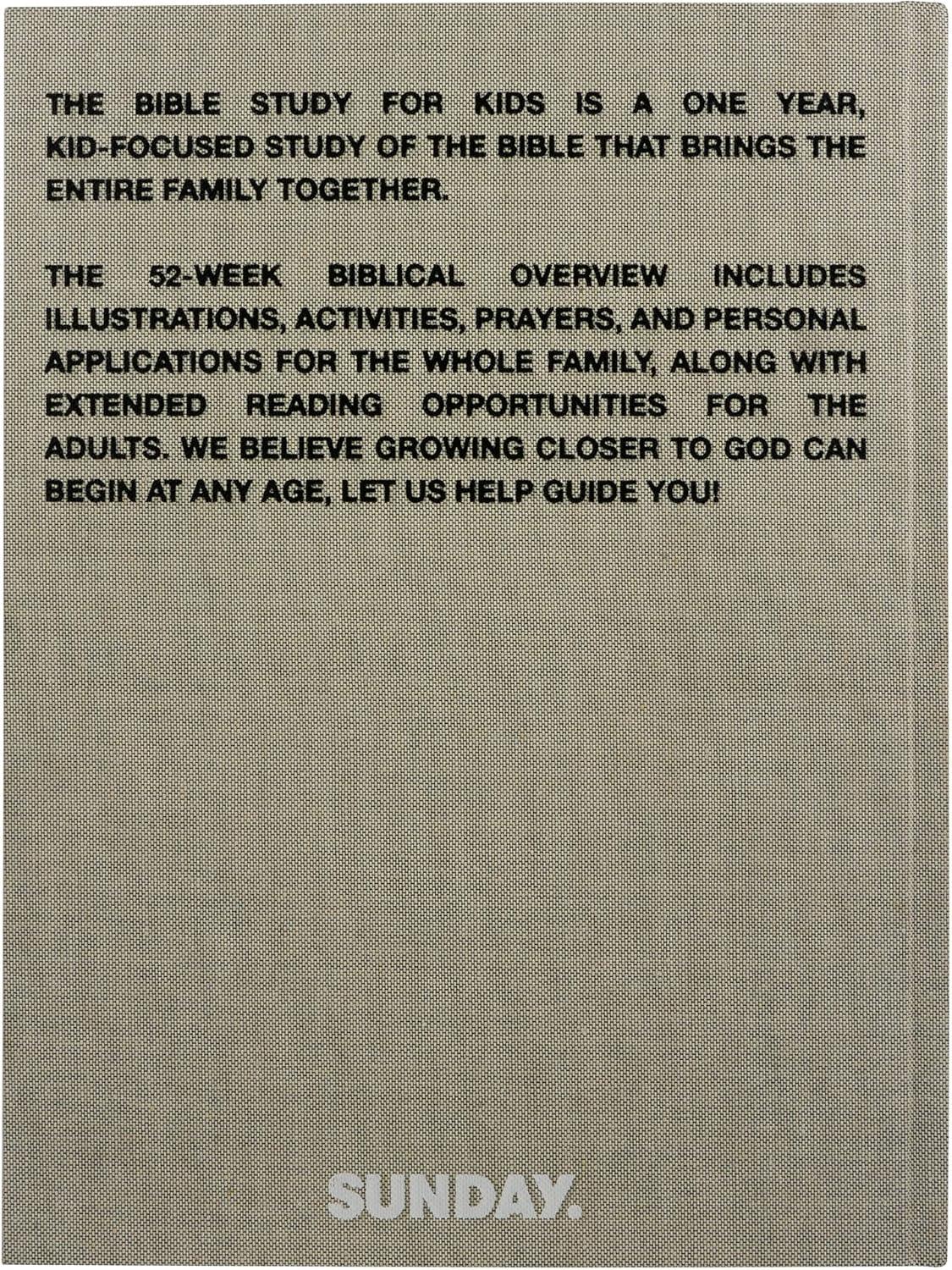 The Bible Study for Kids: Hardcover Edition with Full-Color Illustrations