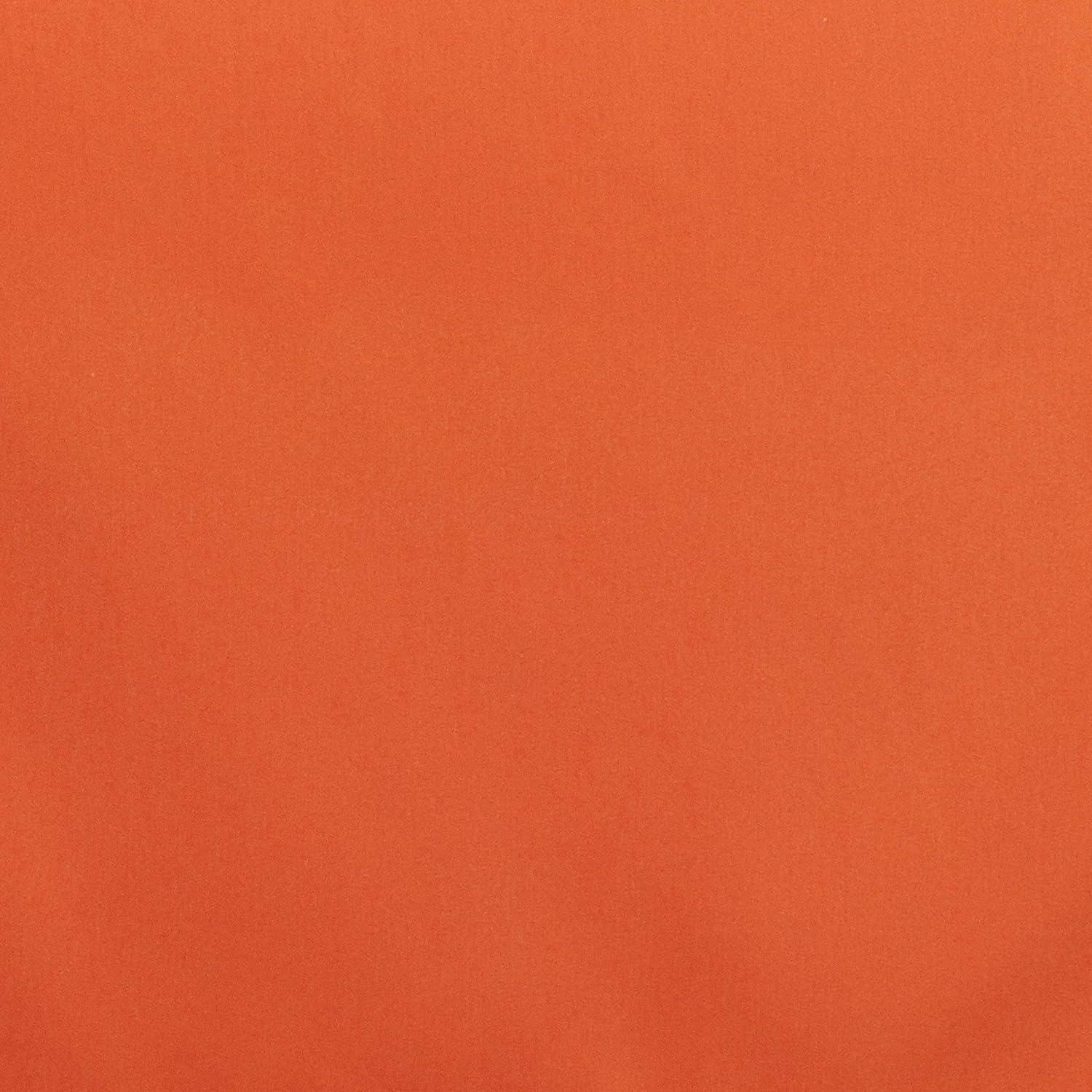 Saro Lifestyle Everyday Cloth Table Napkins (Set of 12), Pumpkin, 20" x 20"