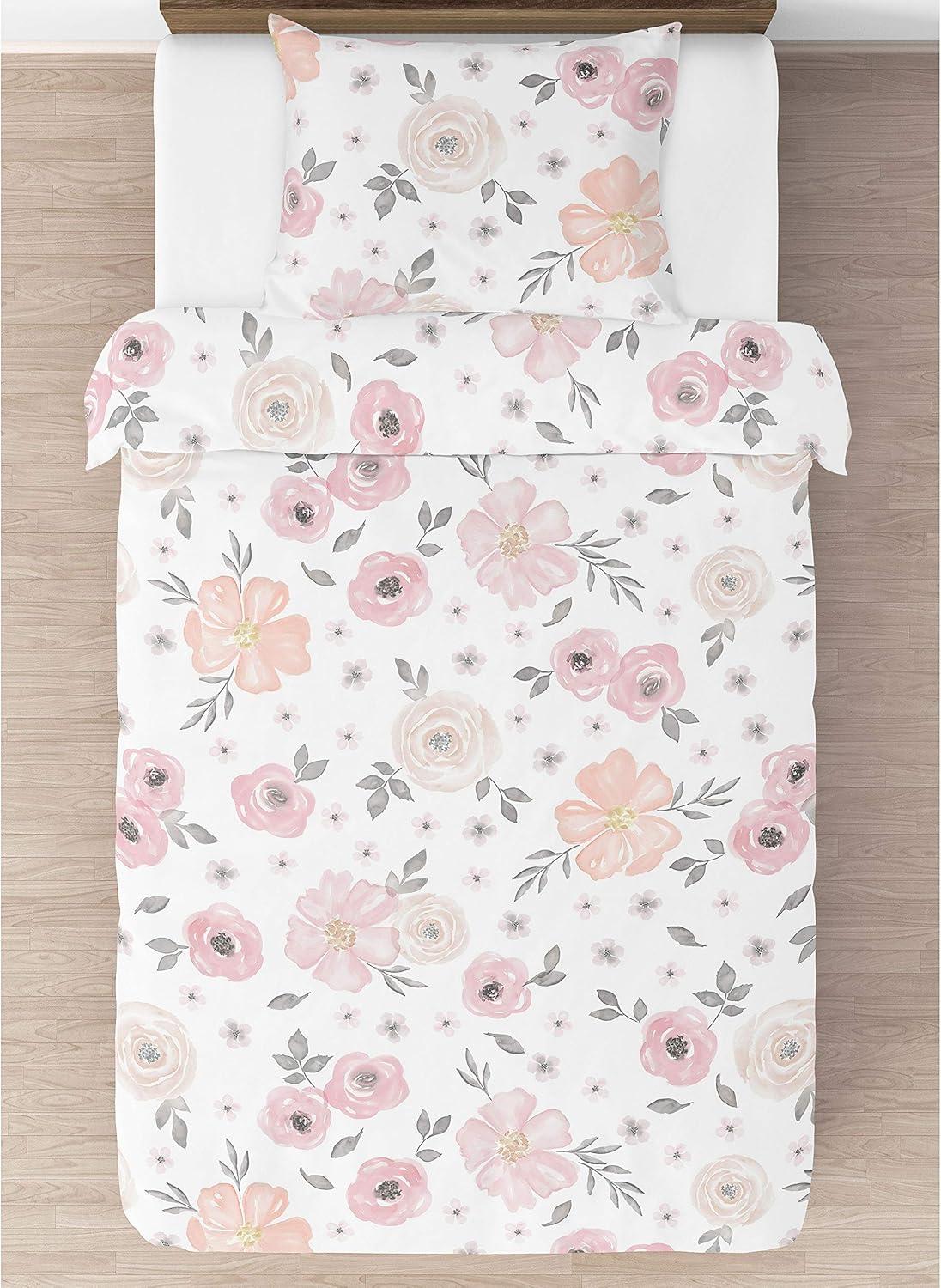 Sweet Jojo Designs Watercolor Microfiber Comforter Set