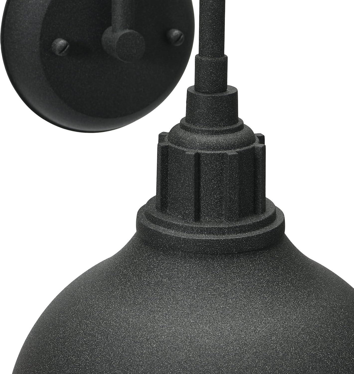 Robert Stevenson Lighting  Landon - Metal Outdoor Light with Shade 9W x 10L x 13H 13 to 18 Inches 7 to 12 Inches