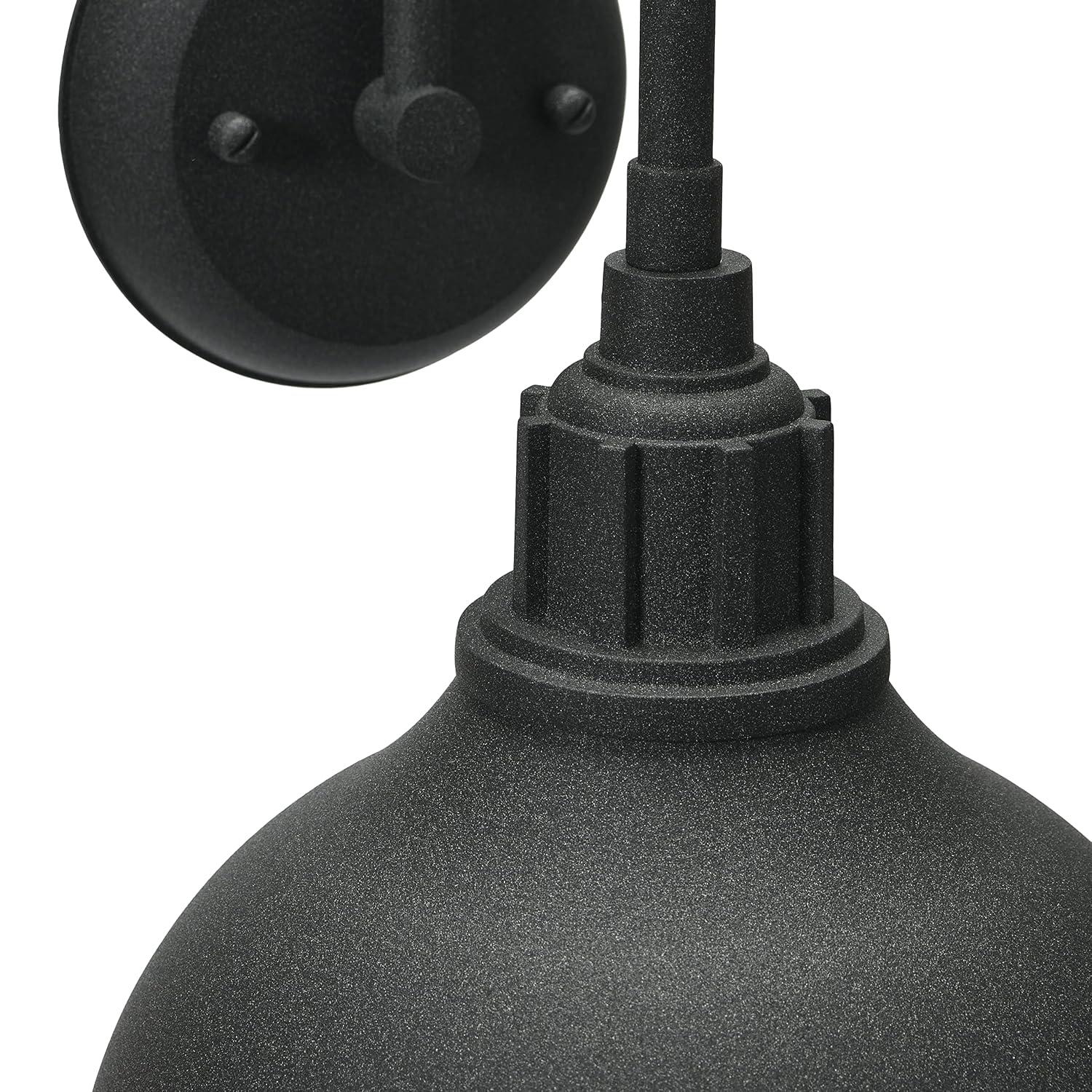 Robert Stevenson Lighting  Landon - Metal Outdoor Light with Shade 9W x 10L x 13H 13 to 18 Inches 7 to 12 Inches