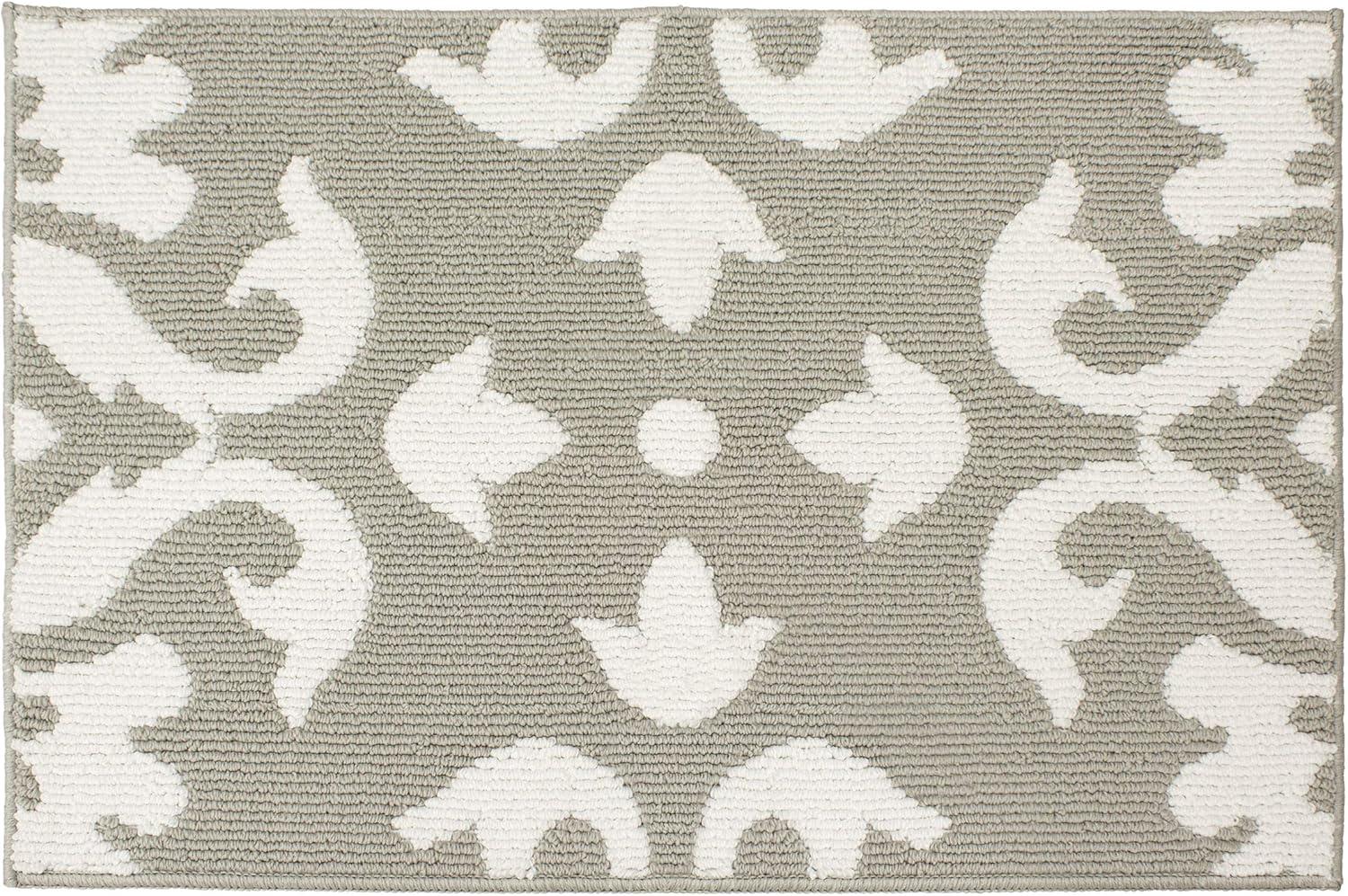 Laura Ashley Mayhew Light Gray/White Area Rug