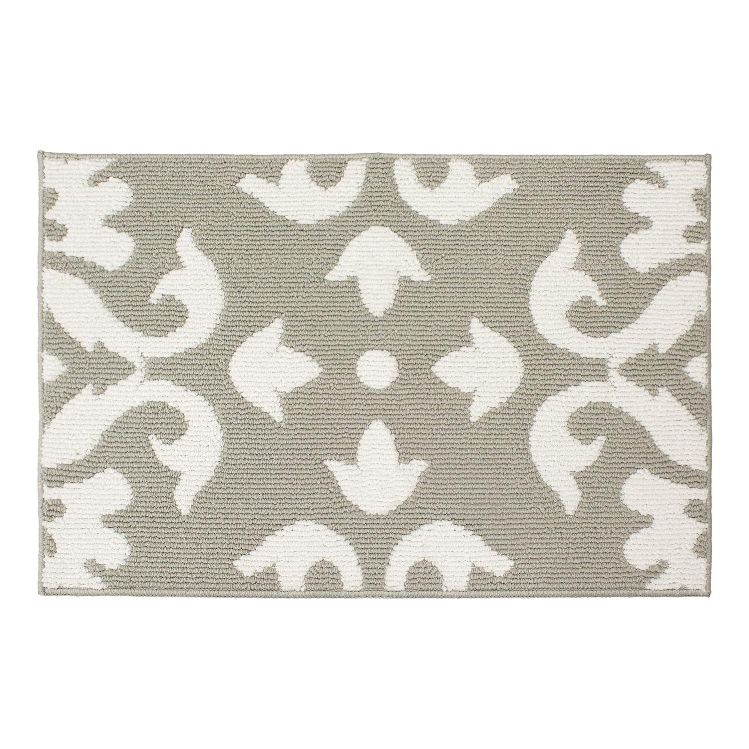 Laura Ashley Laura Ashley Mayhew Light Gray/White Area Rug