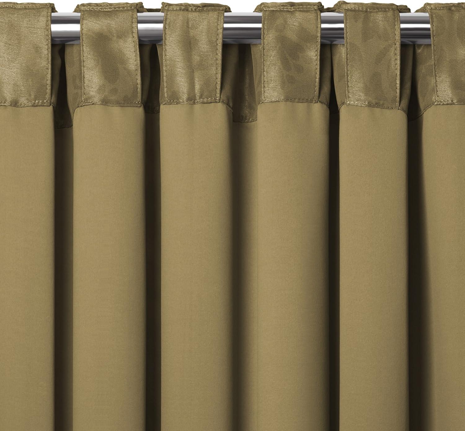 Antonia Blackout Window Curtain Panel - Elrene Home Fashions