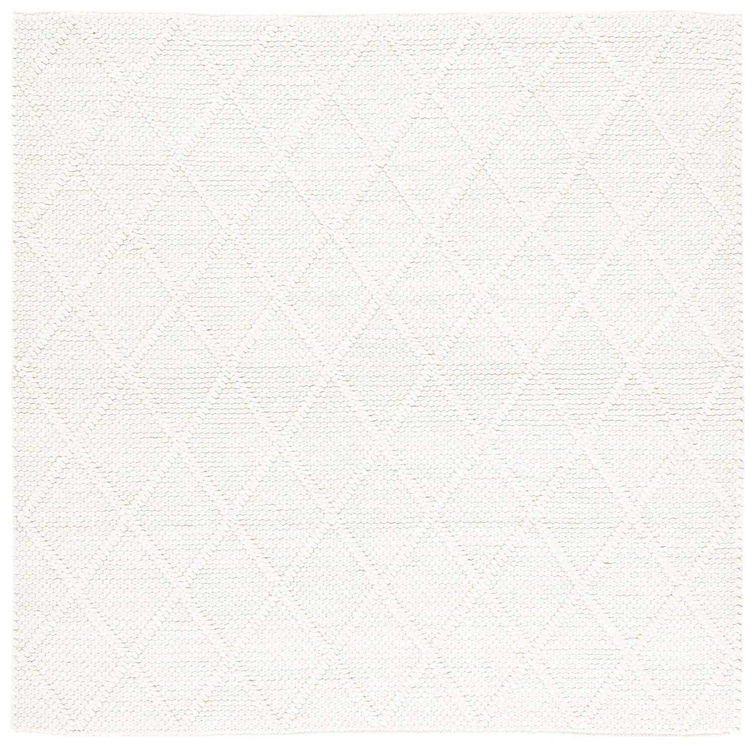 Natura NAT310 Hand Woven Area Rug - Ivory/Ivory - 4'x4' - Safavieh.