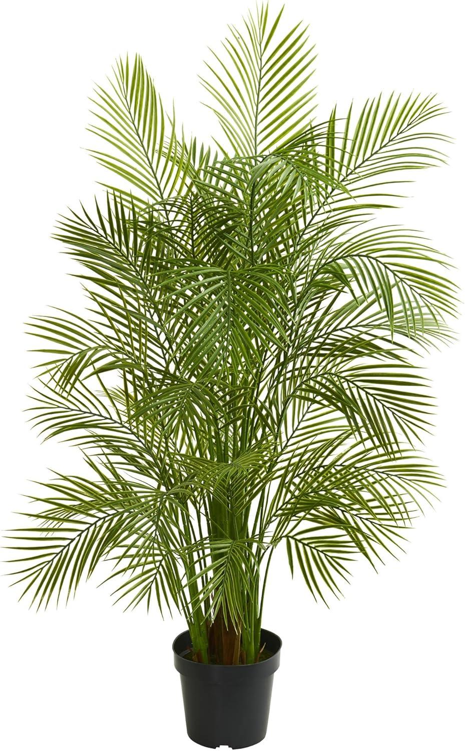 Nearly Natural 5.5-ft Areca Palm Artificial Tree Lush Green