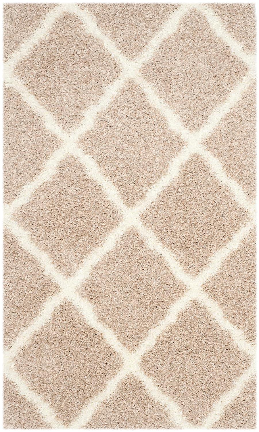 Montreal Shag SGM866 Power Loomed Indoor Accent Rug - Grey/Ivory - 3'x5' - Safavieh.