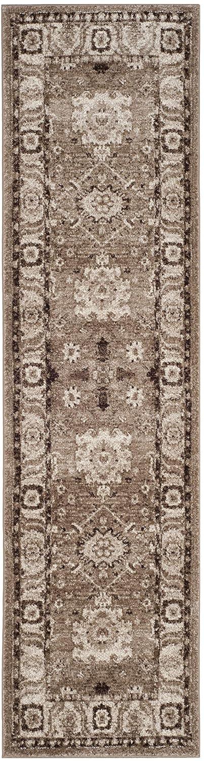 Vintage Hamadan VTH214 Power Loomed Indoor Runner Rug - Taupe - 2'3"x6' - Safavieh