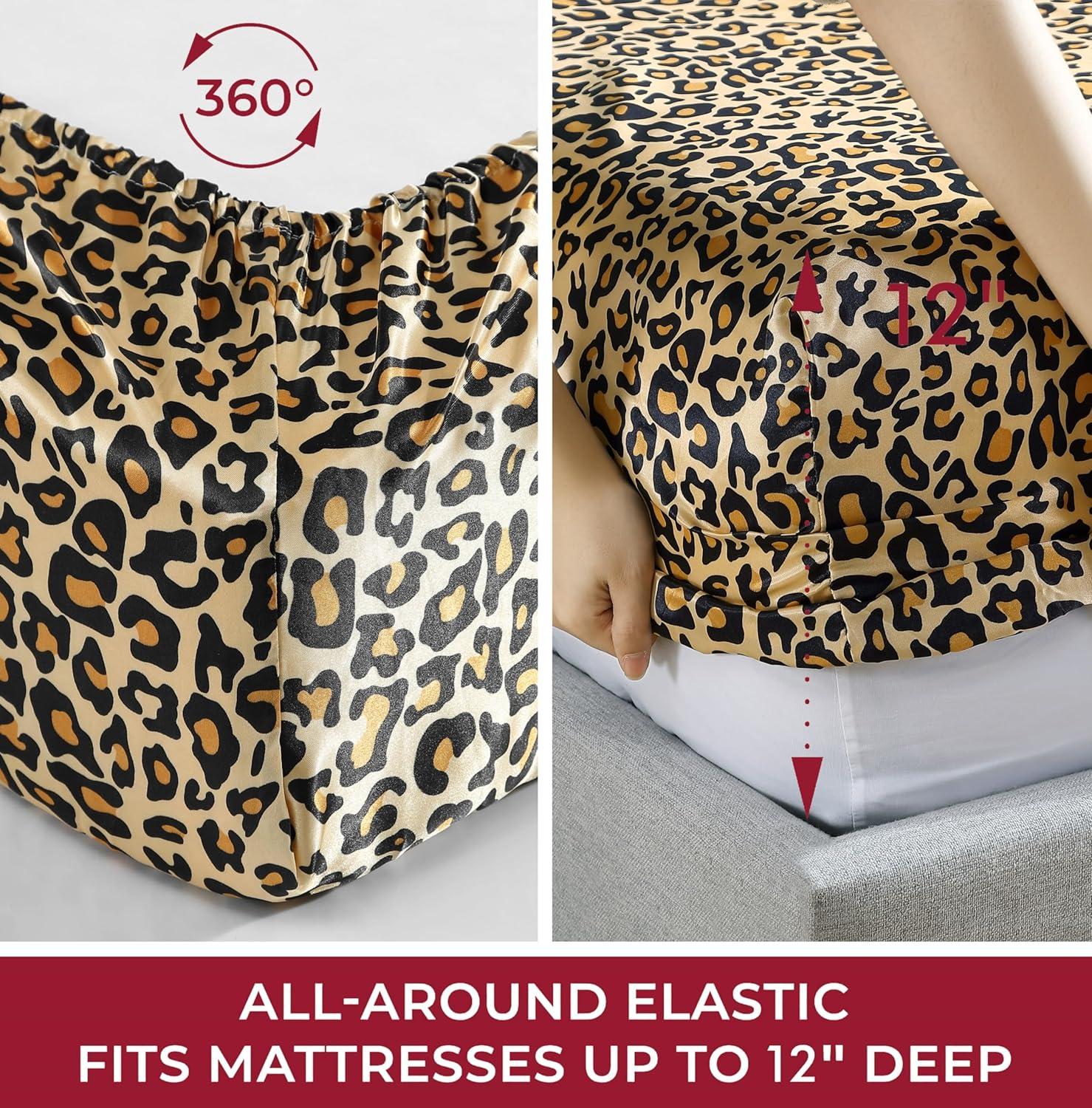 Beatrice Home Fashions Satin Sheet Set