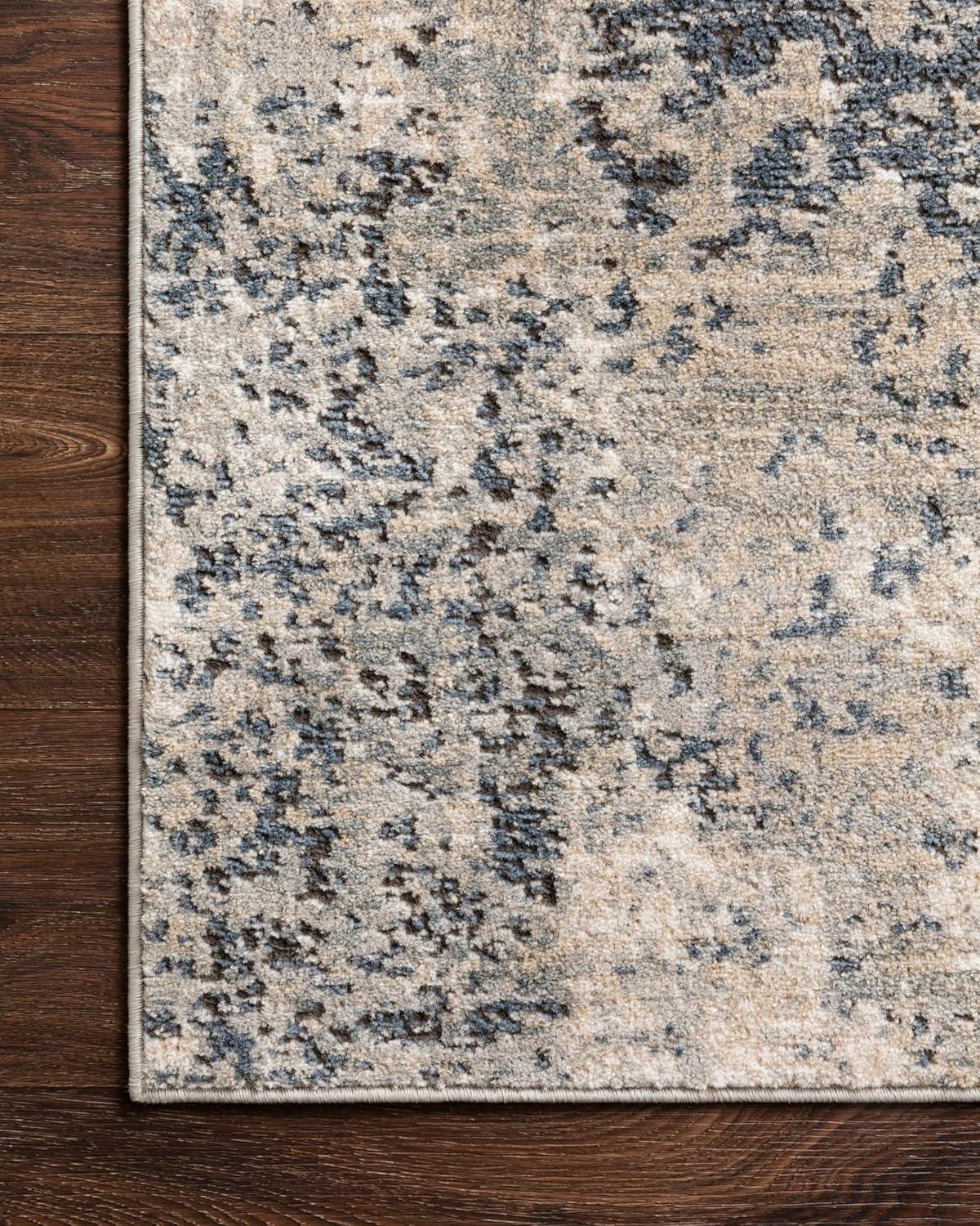 Loloi Teagan Natural / Denim 7'-11" x 10'-6" Area Rug