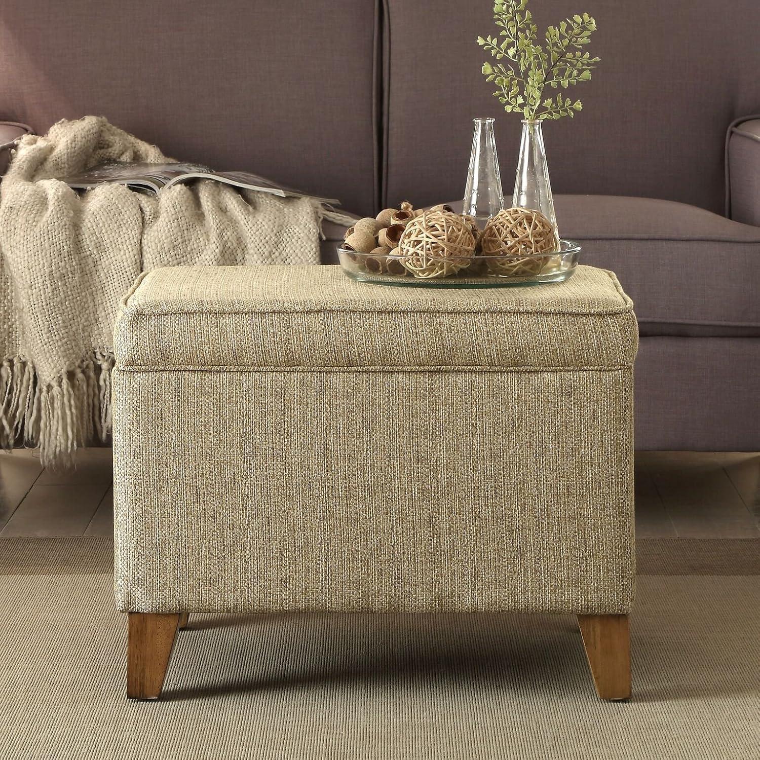 Storage Ottoman Brown - HomePop