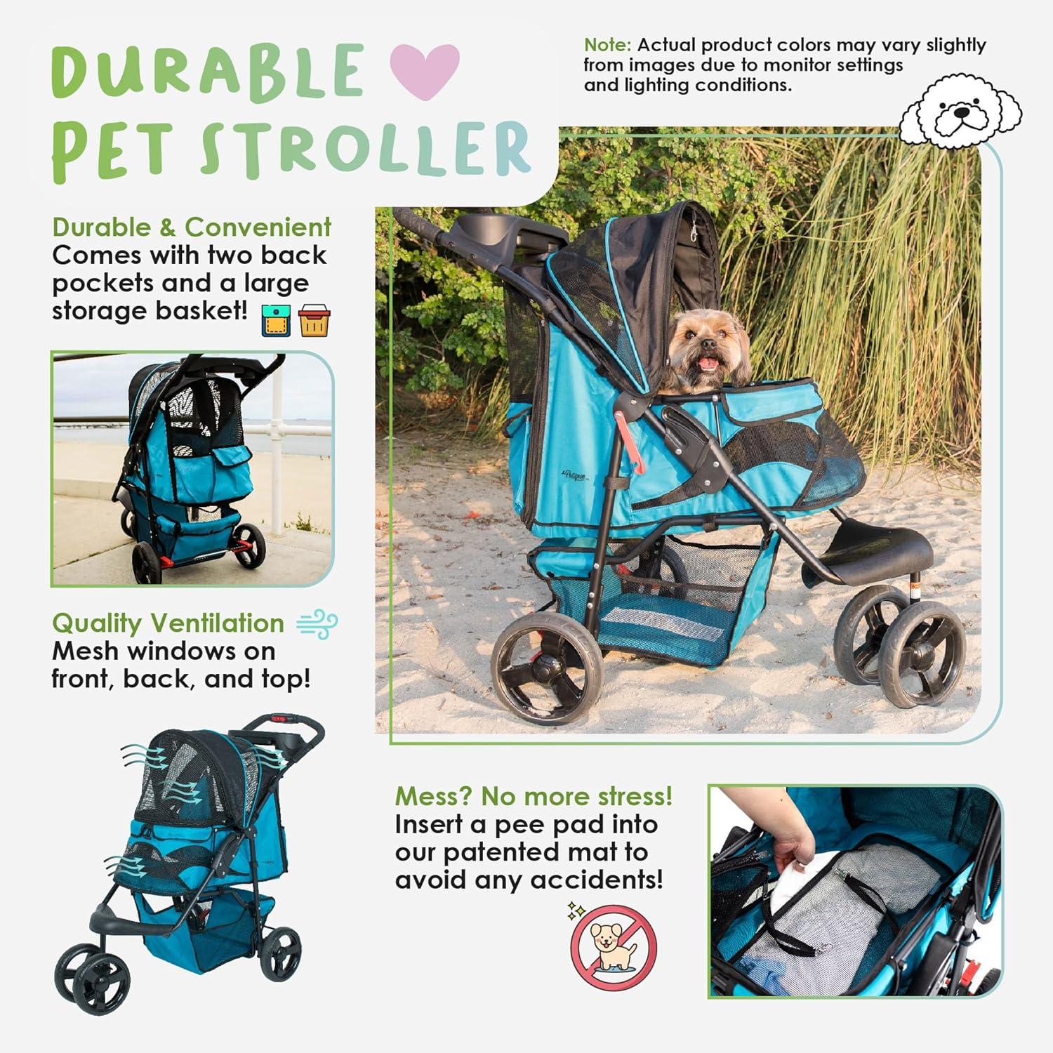 Petique Durable Folding Standard Stroller