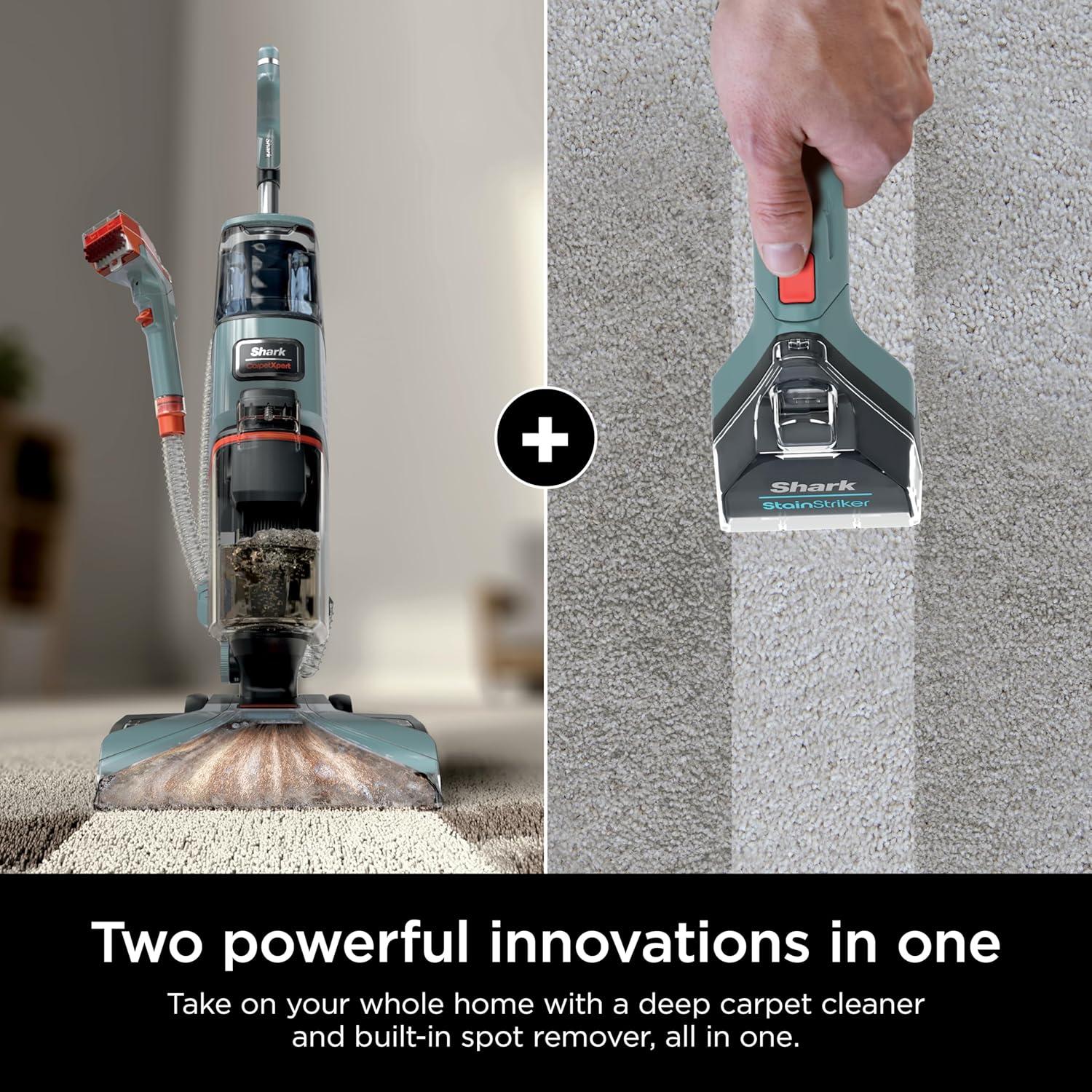 Shark CarpetXpert, Upright Carpet & Area Rug Cleaner for Pets, Deep Carpet Cleaning & Dirt & Grime Removal, Carpet Shampooer, EX151