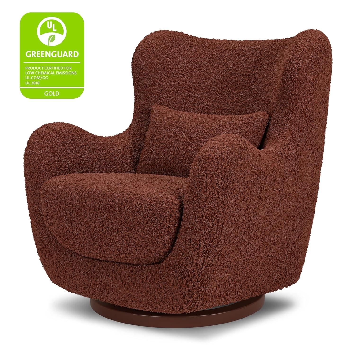 Solstice Swivel Glider in Boucle