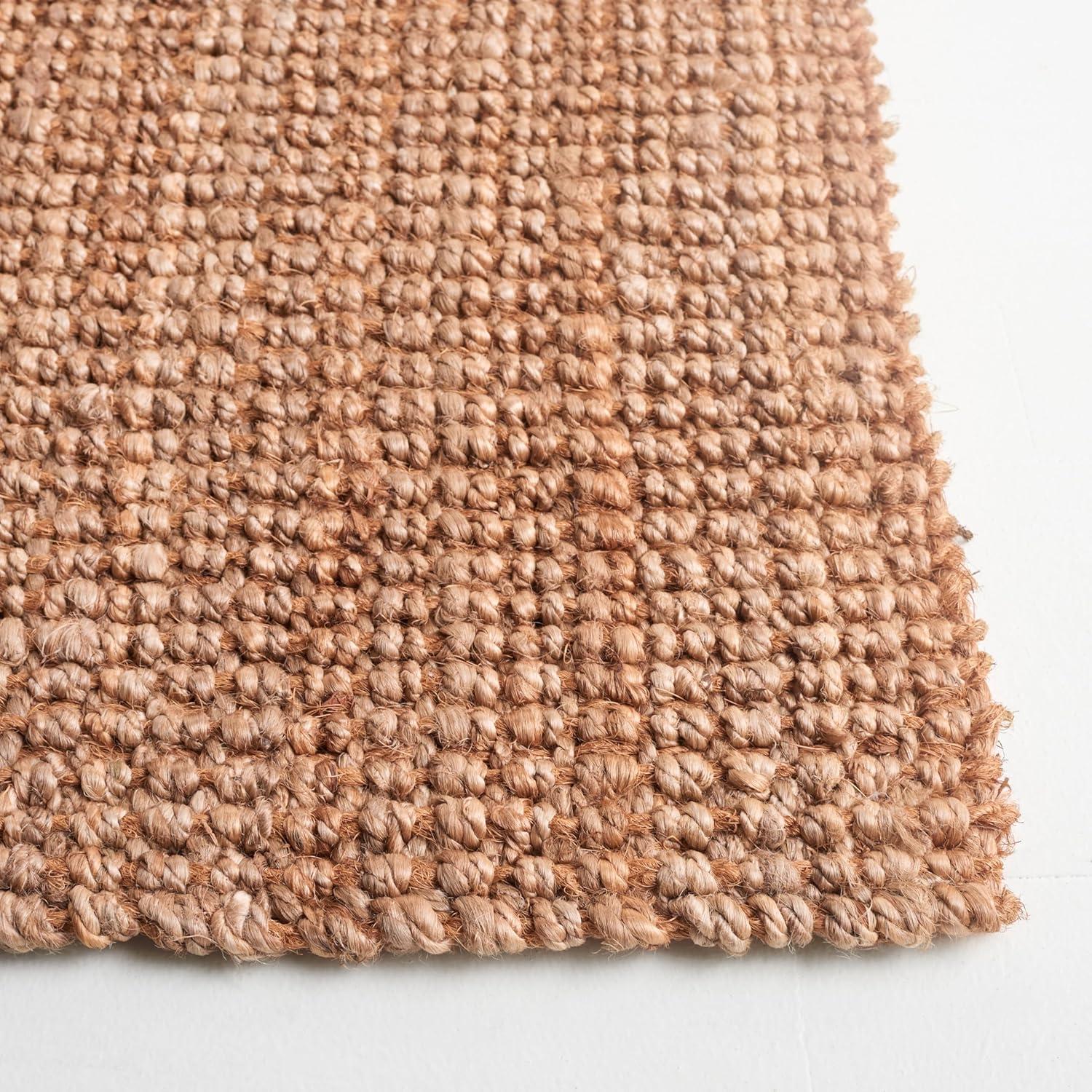 Safavieh  Handmade Natural Fiber Nineke Casual Jute Rug 3' x 3' Square - Natural