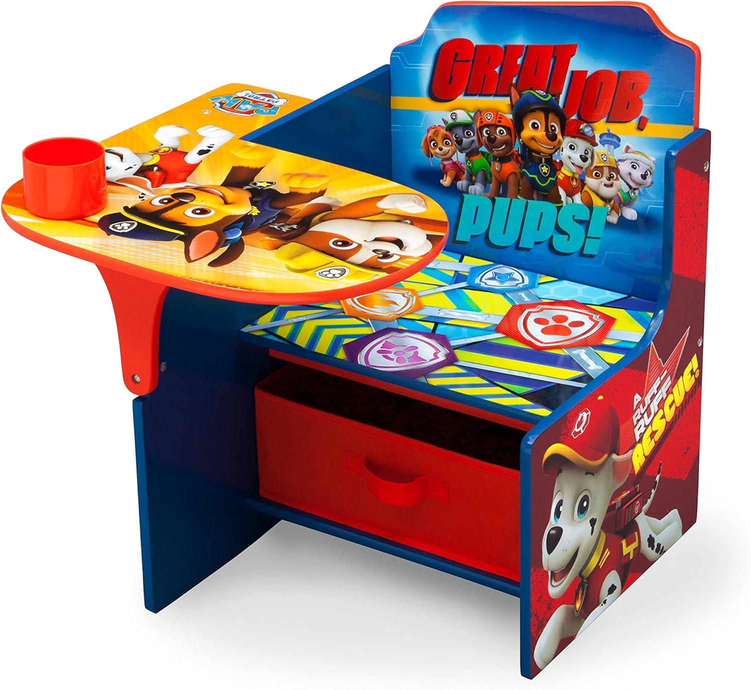 Nick Jr. PAW Patrol Kids Chair with Storage Compartment