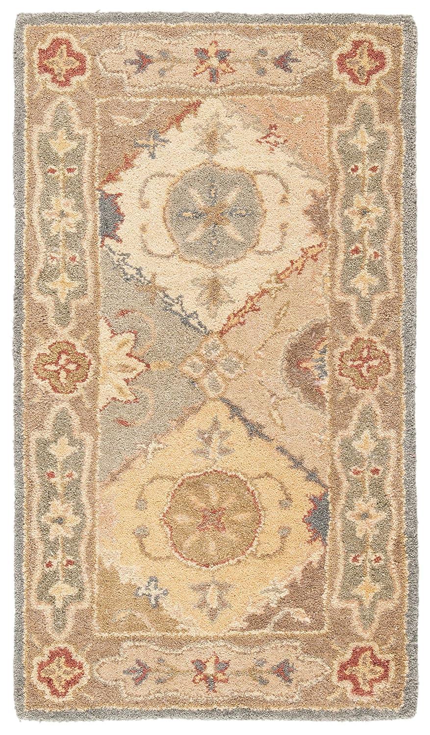 Antiquity AT316 Hand Tufted Accent Rug - Multi/Beige - 2'3"x4' - Safavieh.