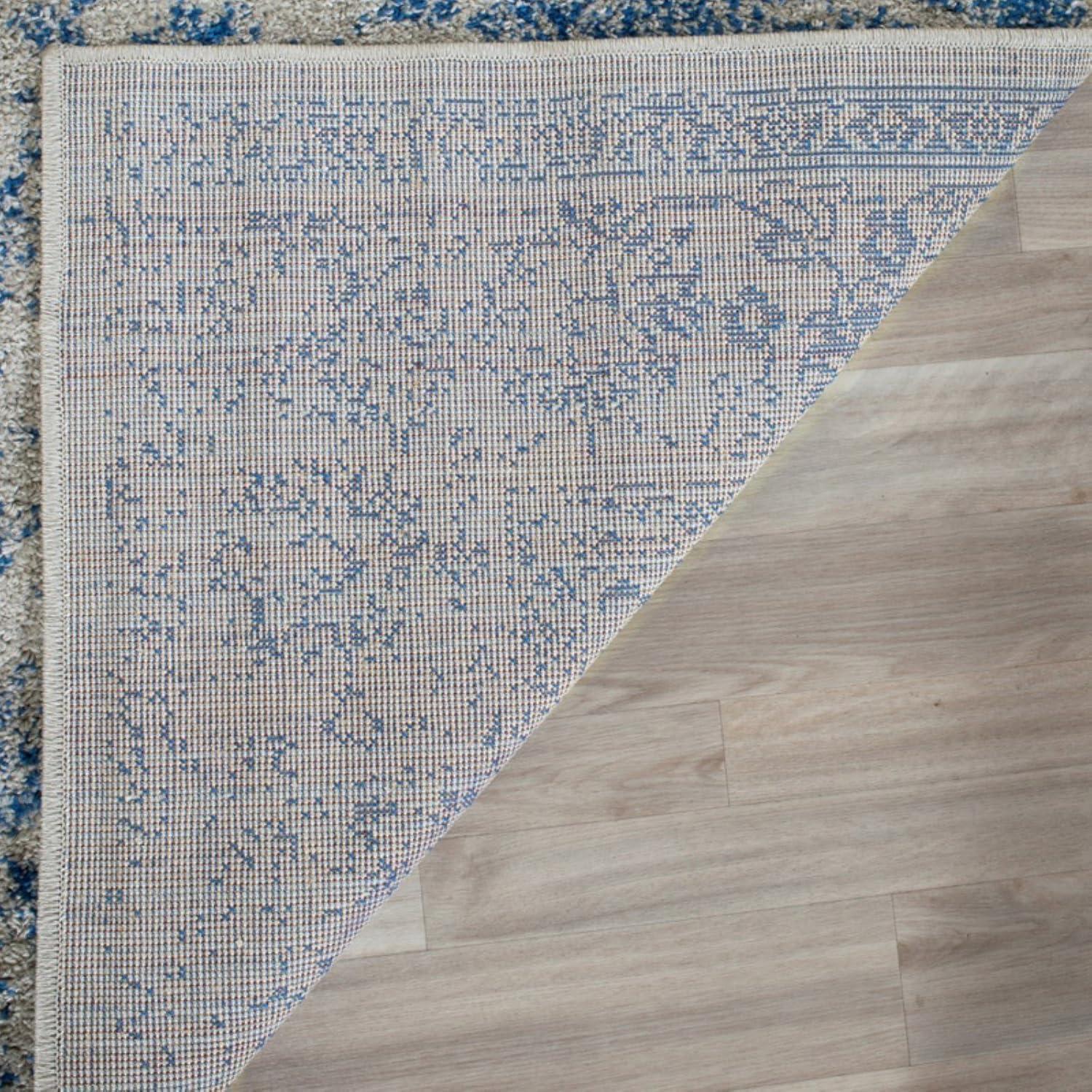 Adirondack ADR109 Machine Made Indoor Area Rug - Ivory/Rose - 6'x6' - Safavieh