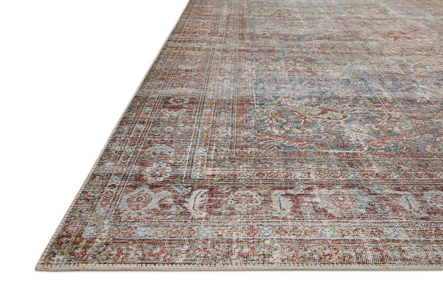 Chris Loves Julia x Loloi Chris Loves Julia x Loloi Jules Oriental Lagoon/Brick Area Rug