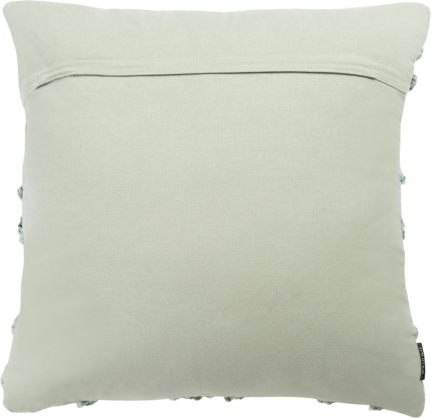 Ashlin Fringed Cotton Throw Pillow