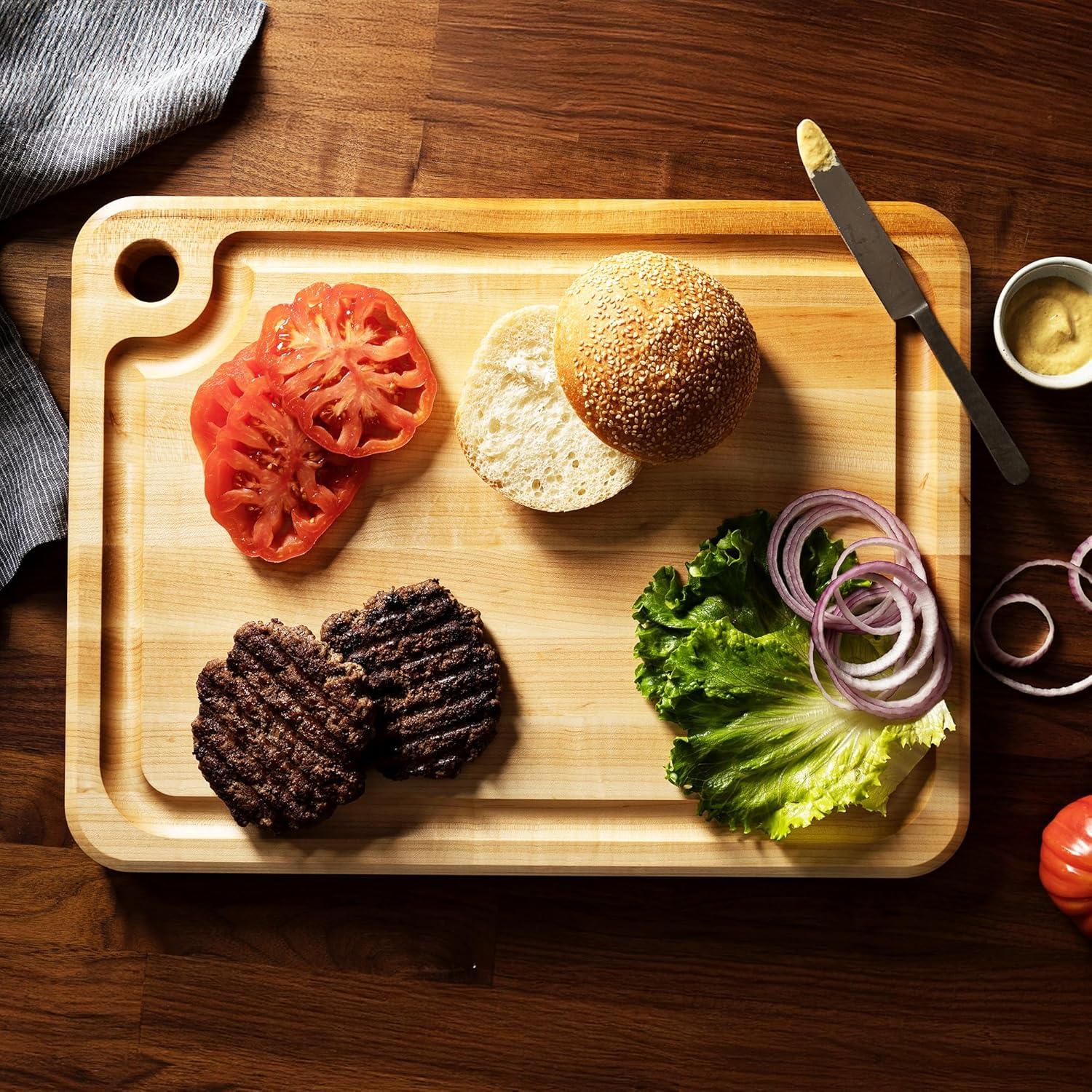 John Boos John Boos Prestige Series Maple Cutting Board with Juice Groove