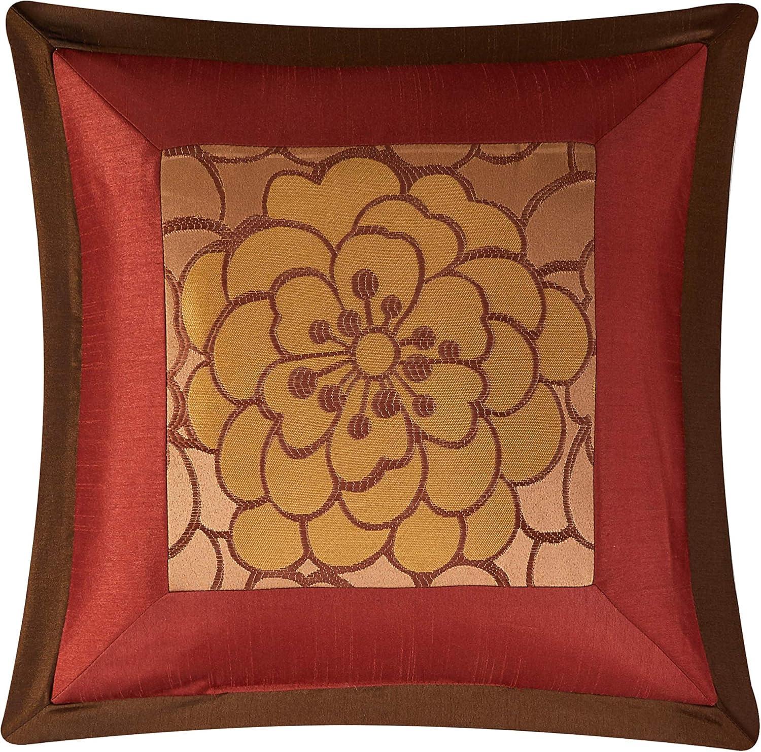 Nanshing America, Inc Sibyl 7 Piece Jacquard Comforter Set